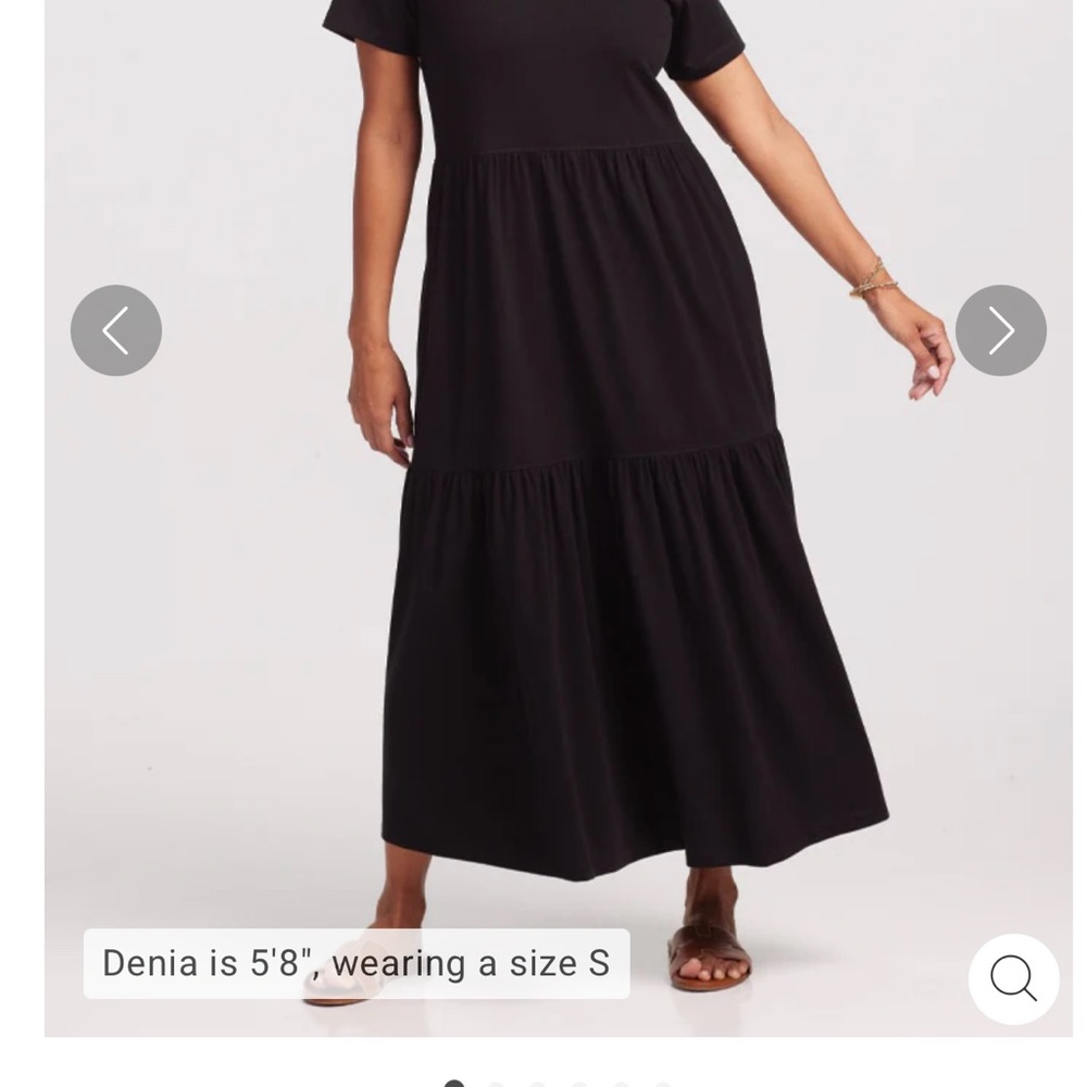 WoolX Black Maxi Dress